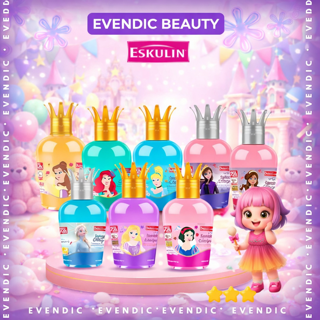 READY Eskulin Kids Spray Cologne Princess 60ml | Eskulin Kids Princess Splash Cologne 60ml | BPOM