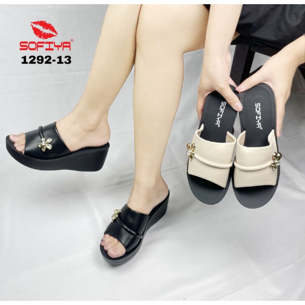 Sofiya Wadges:Promo Sandal Sofiya wanita Import original