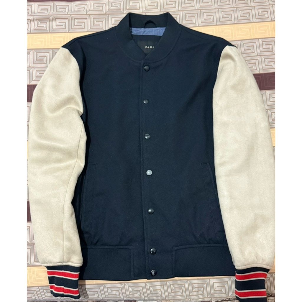 Varsity Jacket Zara Preloved