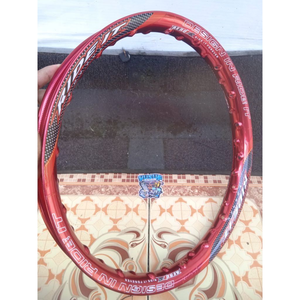 velg original Ride it U Shape uk 140 Ring 17