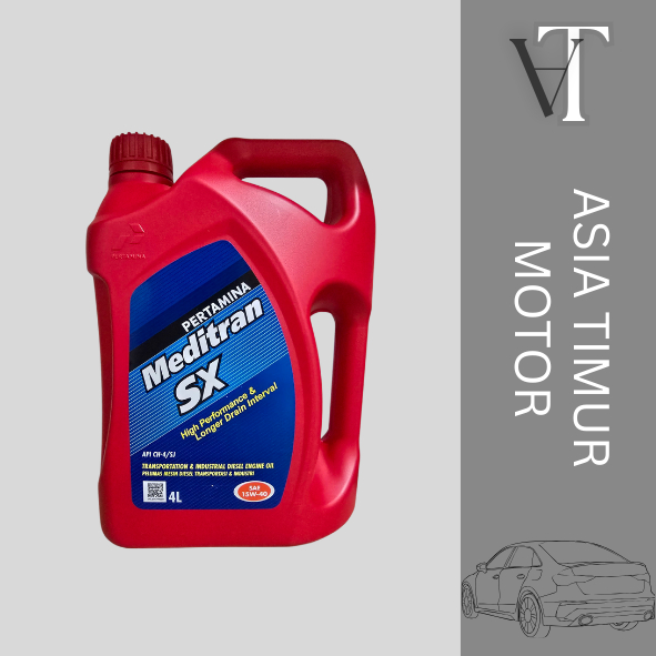 PERTAMINA MEDITRAN SX 15W-40 - OLI MESIN DIESEL