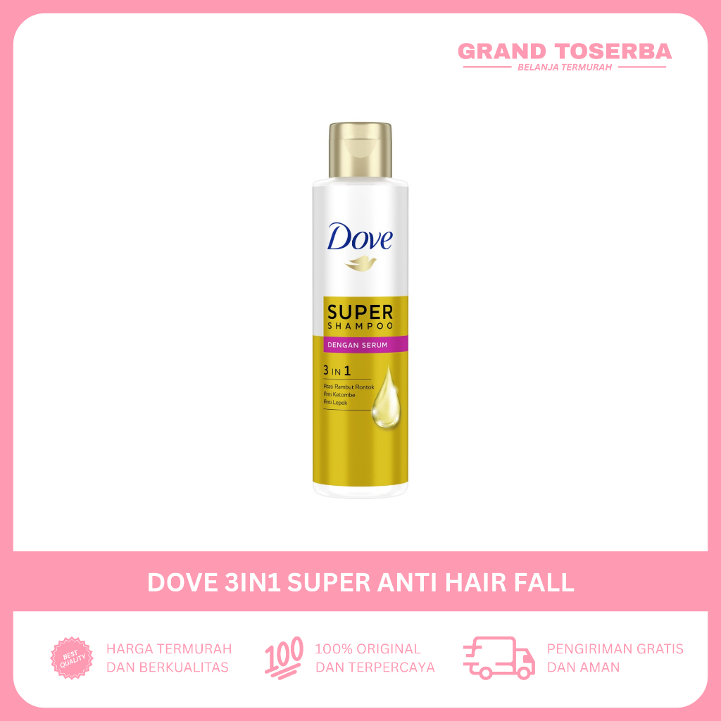 Dove 3 in 1 Super Shampoo Serum