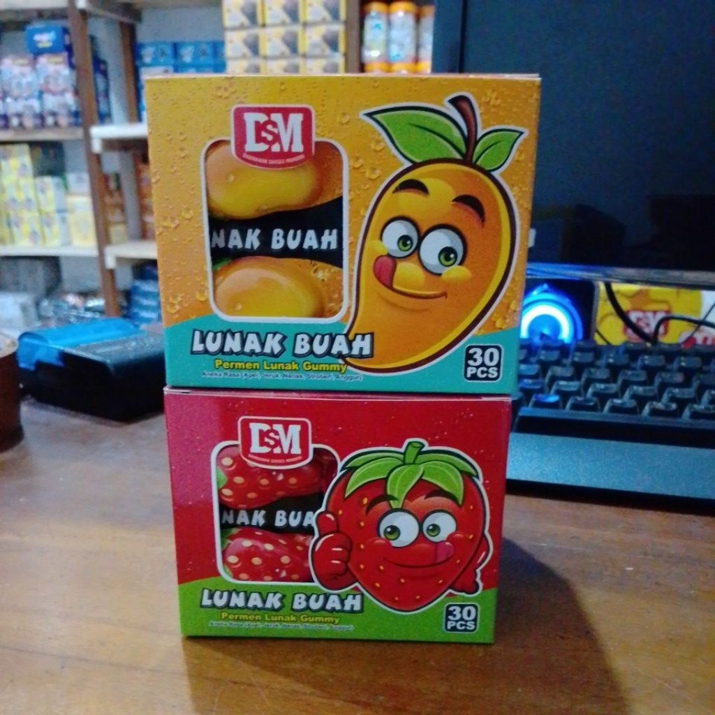 PERMEN JELI VARIAN KARAKTER UNIK 30 PCS