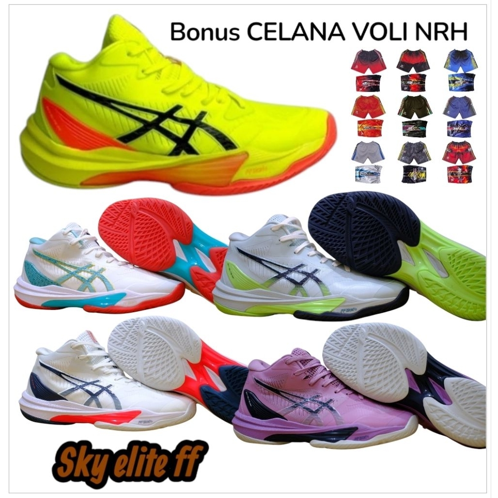 sepatu voli sky elite ff super premium voli SEPATU OLAHRAGA VOLI ASICS SKY ELITE FF SUPER PREMIUM VO
