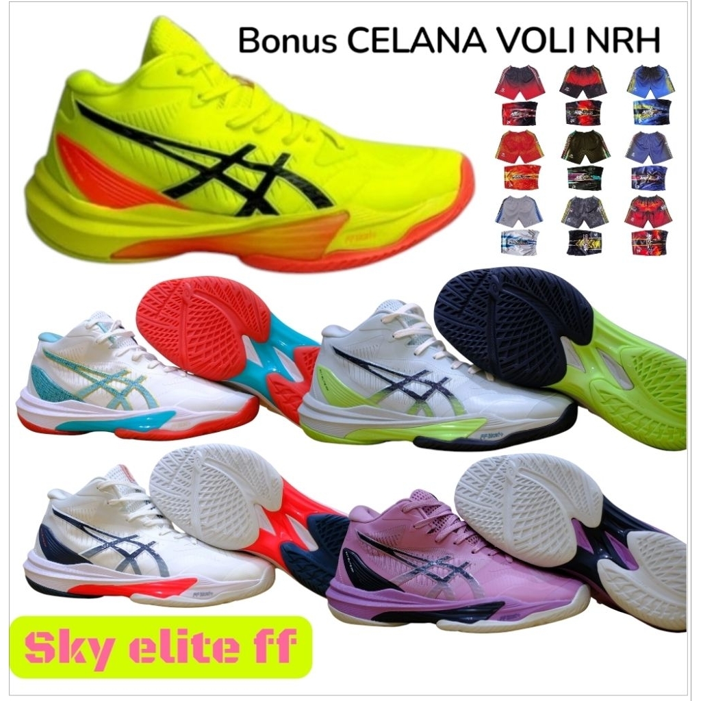 sepatu voli asics sky elite ff super premium olahraga voli sepatu olahraga voli sky elite super prem