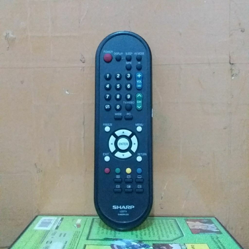 REMOTE LCD TV SHARP SERI GA609WJSA ORIGINAL