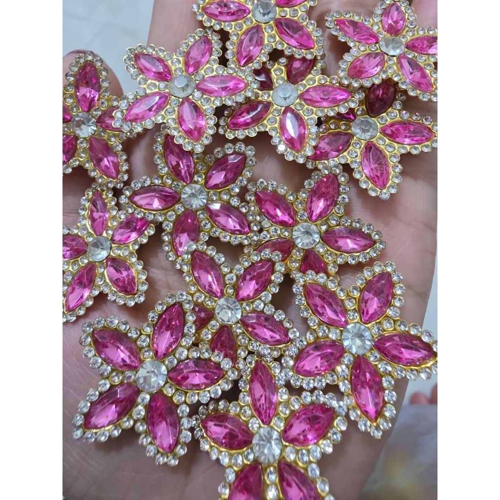 CANGKANG EMAS / payet cangkang sultan / cangkang kembang / cangkang bunga