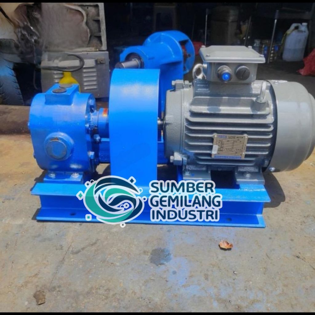 Gear Pump Oli RCB 1/08 Motor TECO 1,5kw 2HP 3Phase 380V High Oli Pump