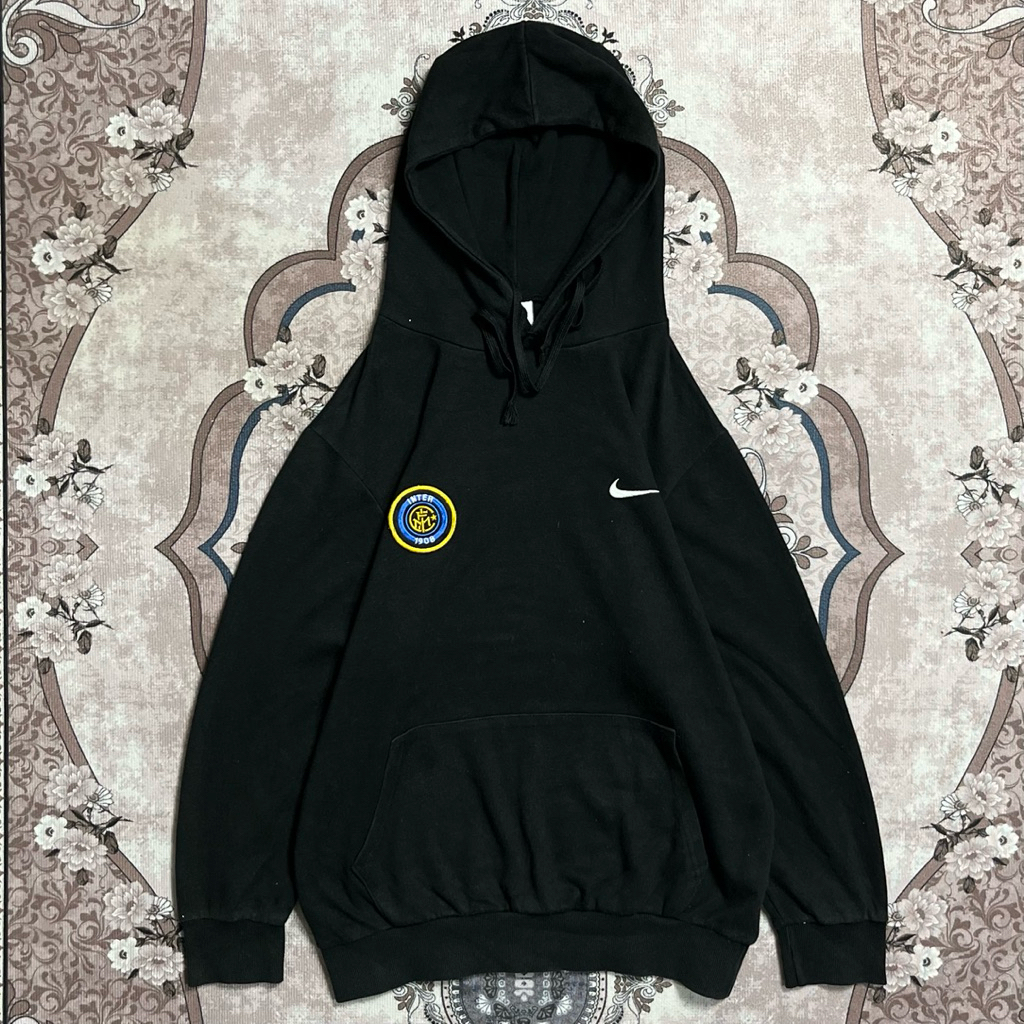 Nike X Inter Milan Hoodie size M 100% Original ( Seperti baru )