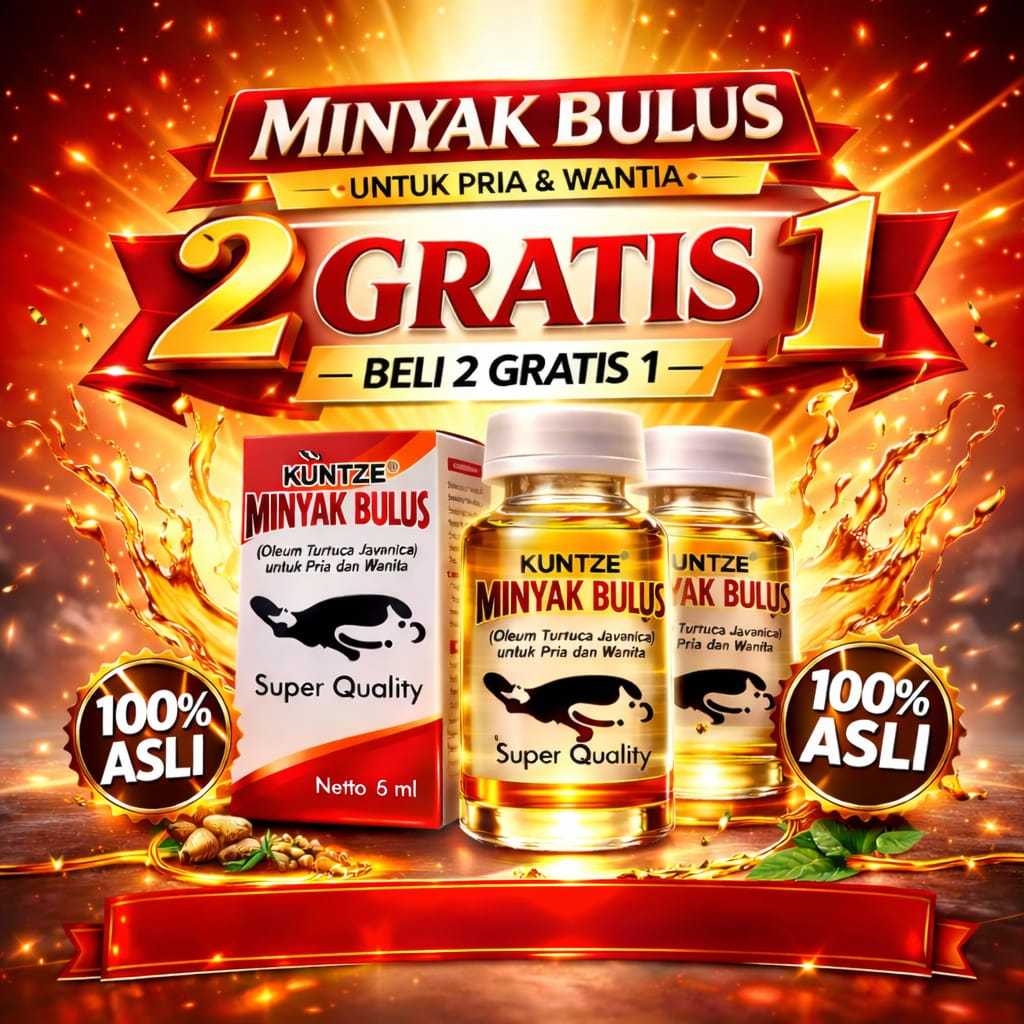 Minyak Bulus Asli Original Untuk Pria dan Wanita BPOM Super Quality 15ml