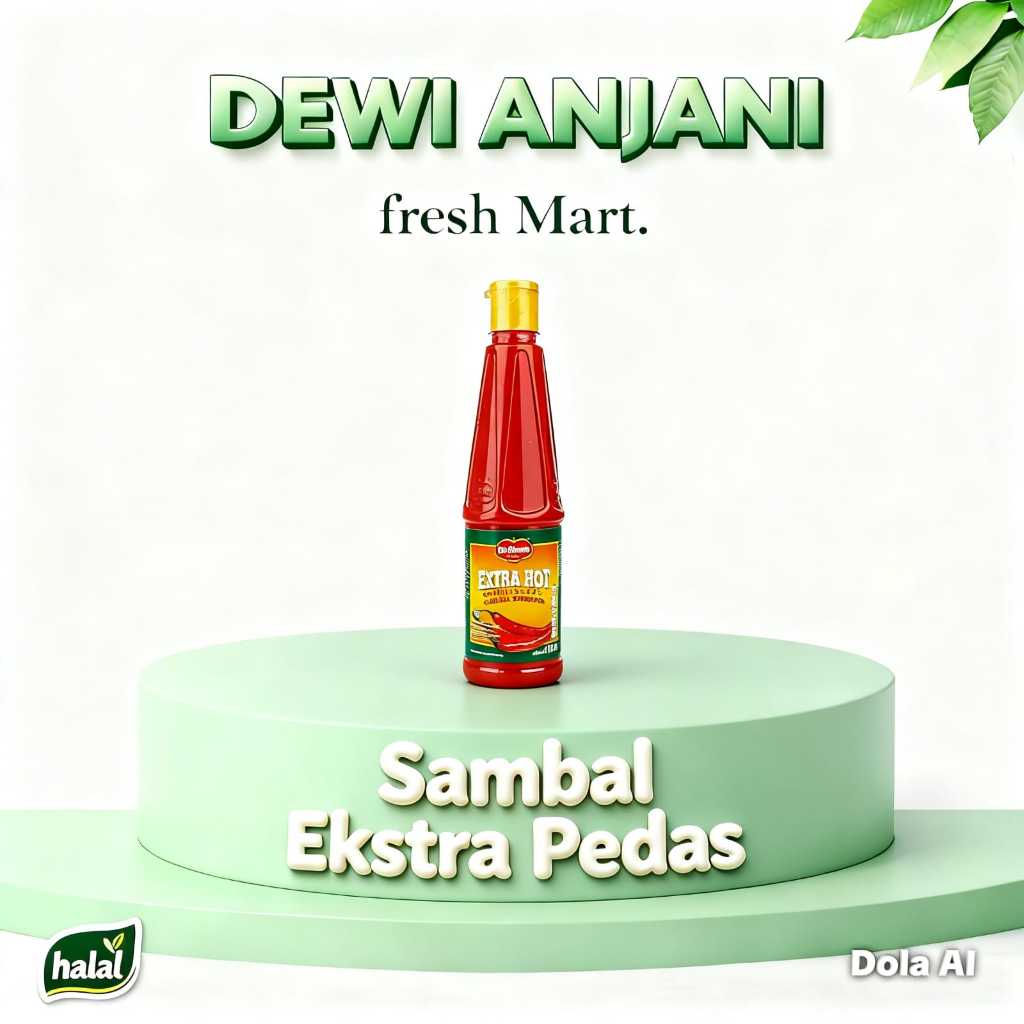 SAOS Sambal extra hot Del Monte / DELMONTE extra pedas 135ml & 265ml botol