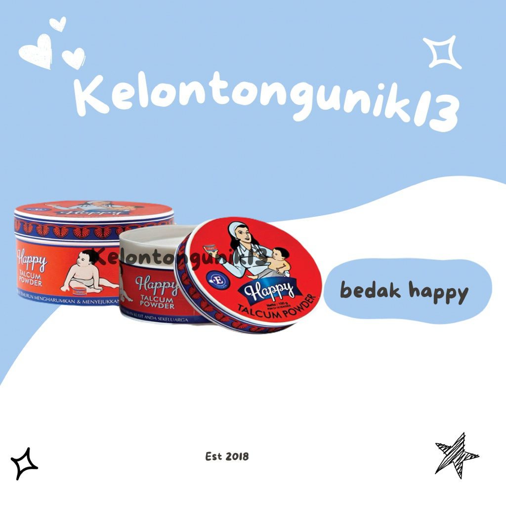 BEDAK TALK HAPPY / BEDAK BABY / BEDAK BAYI / BEDAK HAPPY / HAPPY POWDER