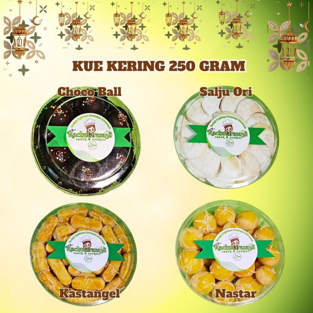Paket Kue Kering 4Pcs Kue Lebaran  Kue Kiloan Aneka Kuker
