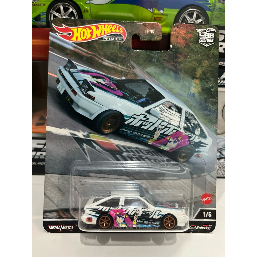 Hotwheels Toyota AE86 Sprinter Trueno