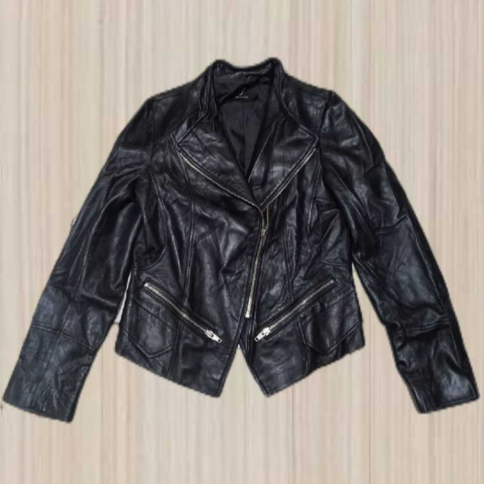 JAKET KULIT DOMBA ASLI RAMONES PREMIUM TOP QUALITY JK 302