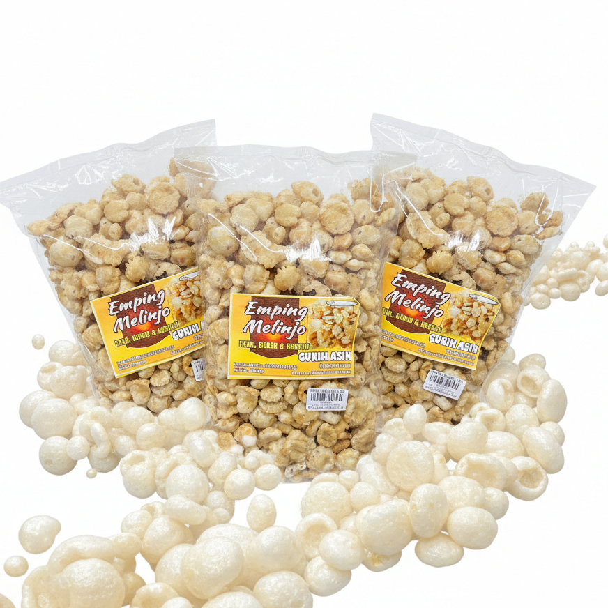 EMPING MELINJO GURIH ASIN 1/4KG EXPORT QUALITY