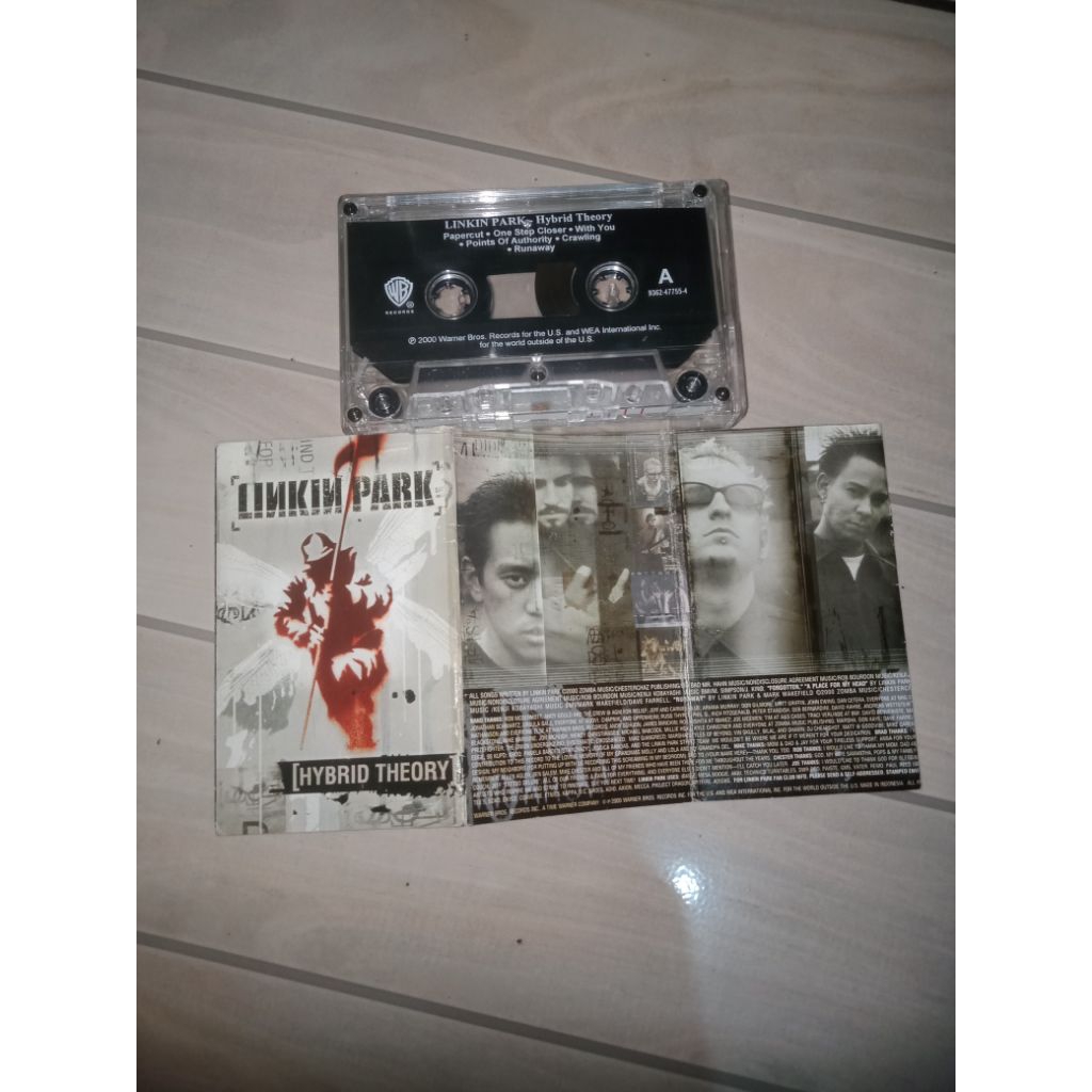 kaset pita linkin park hybrid theory