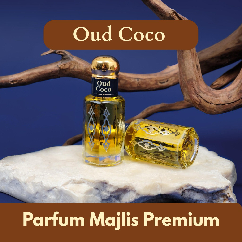 Parfum Oud Omani - Oud Coco | Woodye - Strong - Bergamout | Parfum Majlis Premium