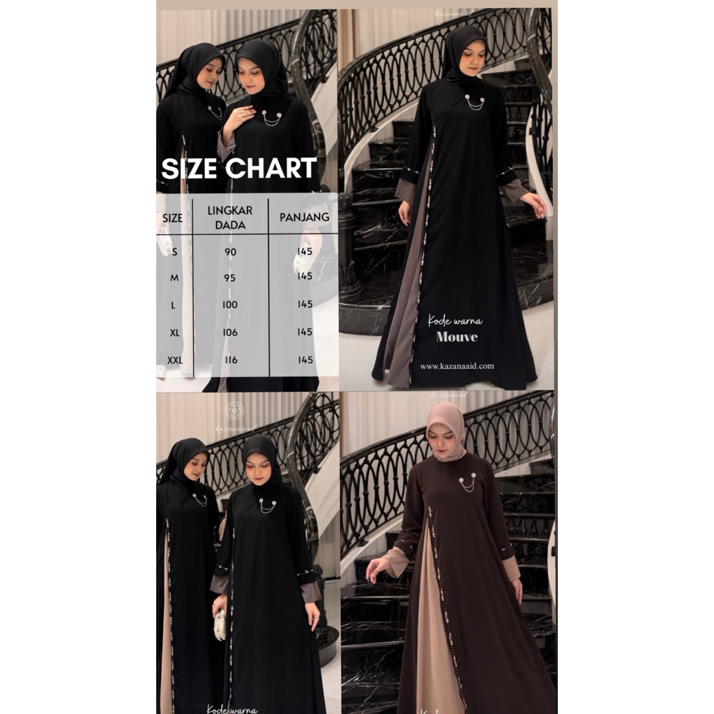 Amira Abaya By Kazanaa Original