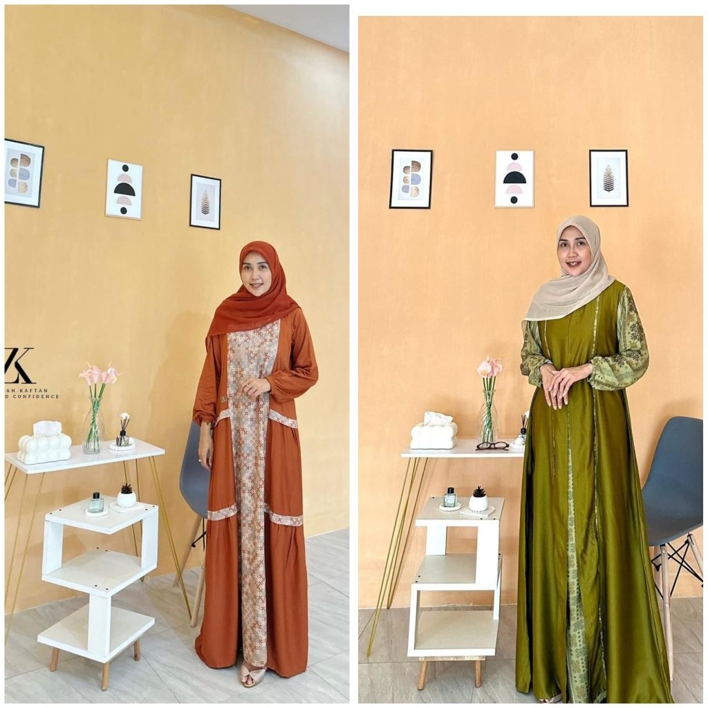 Dress/Gamis original by Zakiyah Kaftan