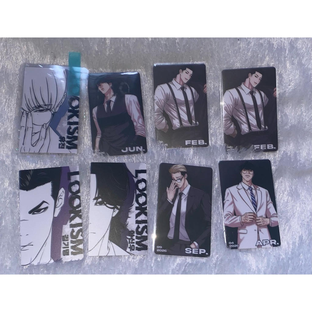 LOOKISM Official Merchandise Calender Card and Benefit Card