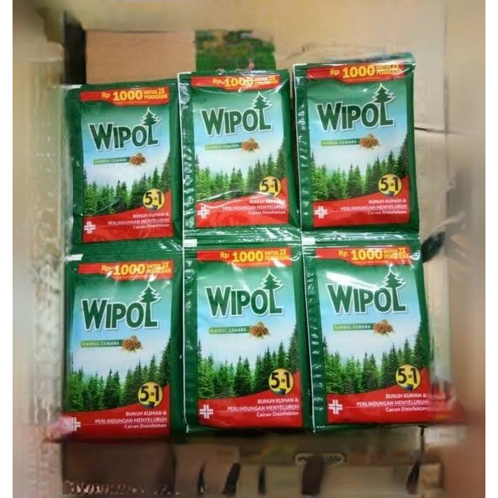 Wipol sachet kemasan 1000 isi 12pcs/wipol/Wipol cemara