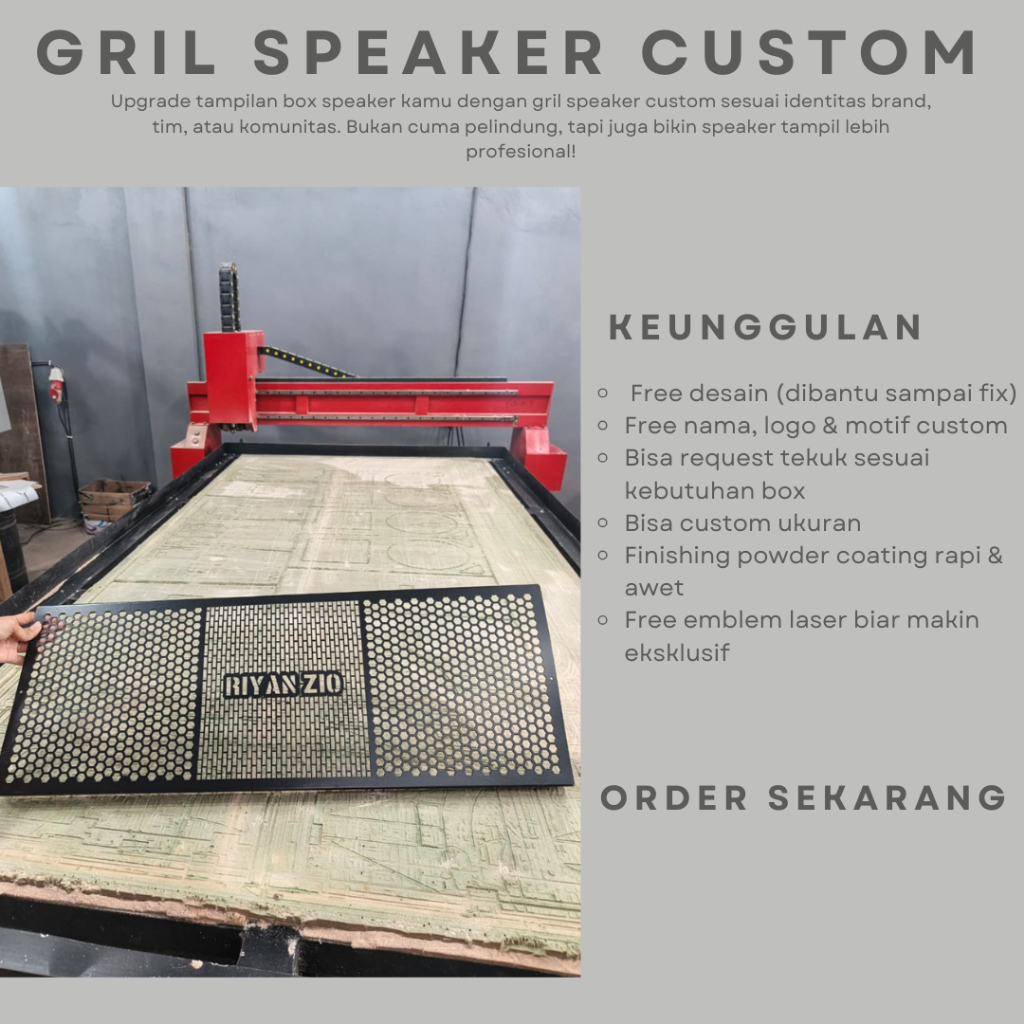 gril speaker custom