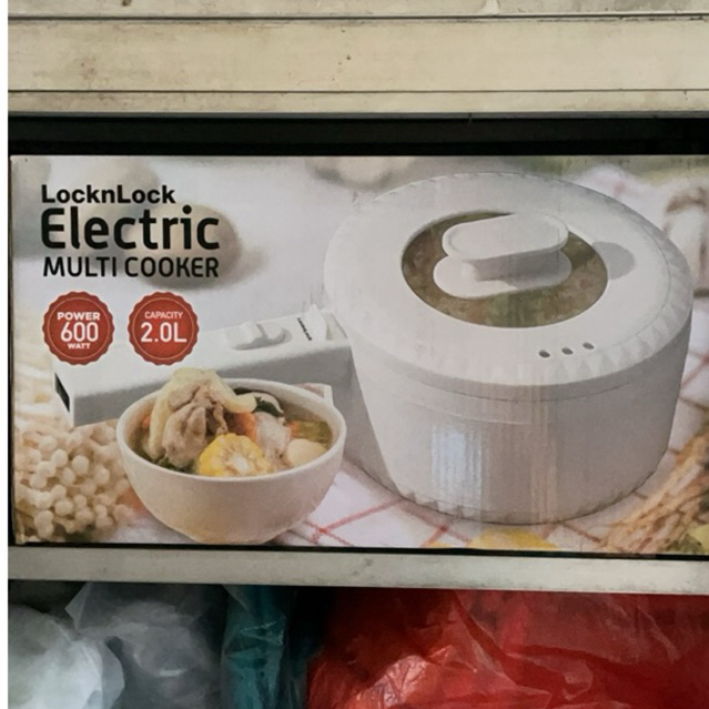 LOCK N LOCK ELECTRIC MULTI COOKER