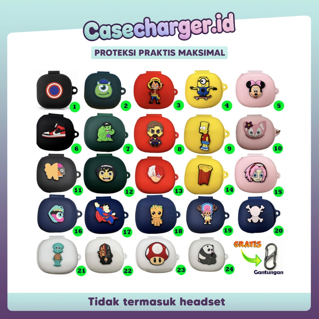 [R50i] Case Soundcore R50i Animasi Silicon Premium Karakter