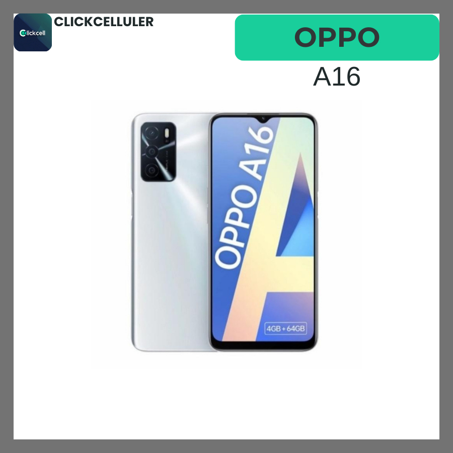 OPPO A16 Smartphone Baru Performa Tinggi RAM 4GB Storage 64GB