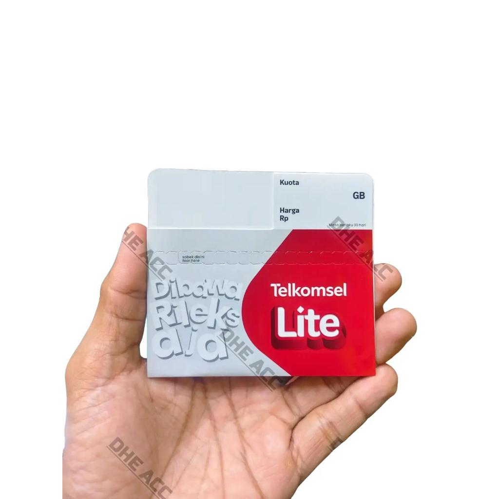Kartu Perdana TELKOMSEL 3GB Lite / 0 K / SP SIMPATI Biasa 0K / 3 GB 30 Hari  Paket Internet SEGEL