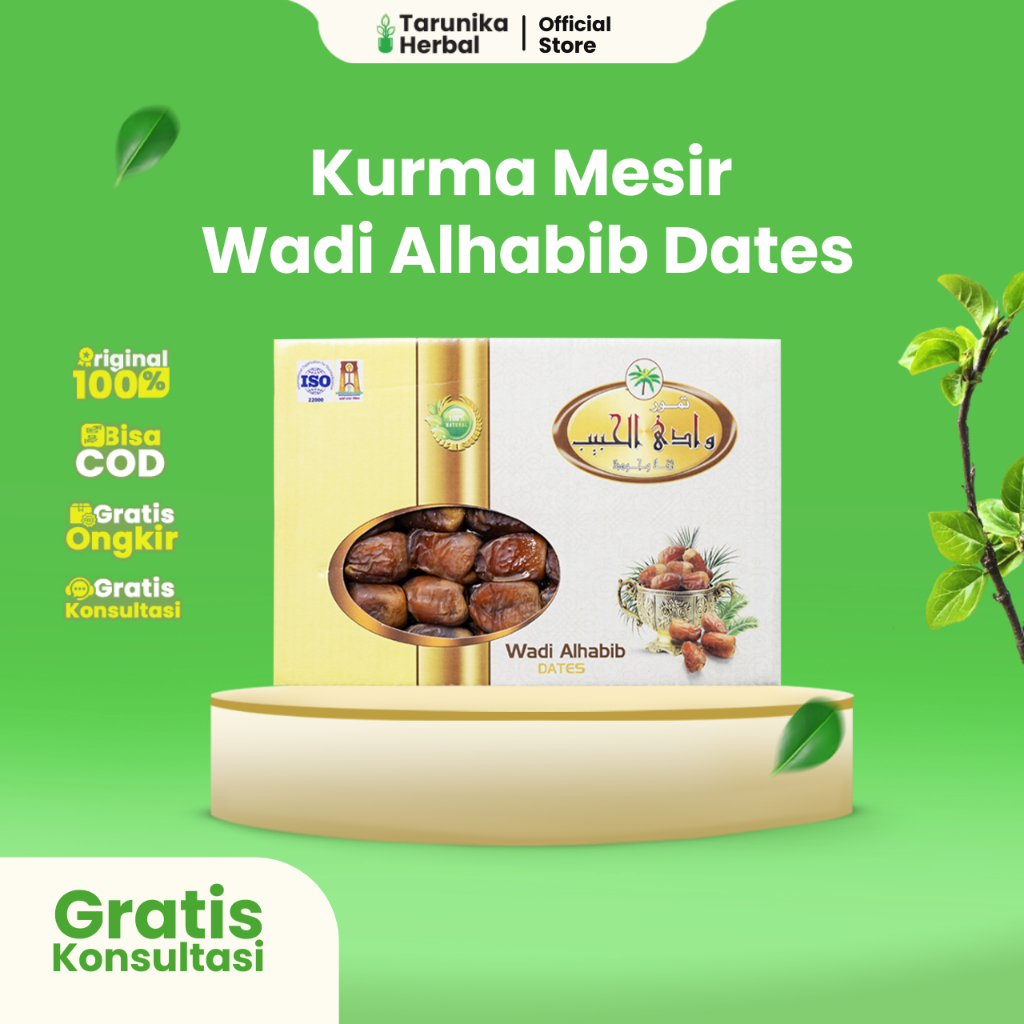 WADI ALHABIB - Kurma Mesir Wadi Al Habib Dates Original Fresh Dates 1 Kg