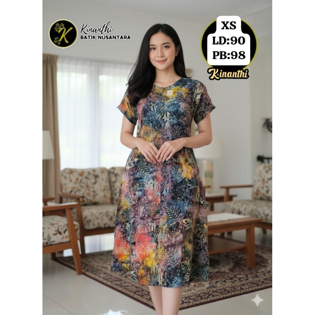Daster Klok XS By Batik Kinanthi Nusantara