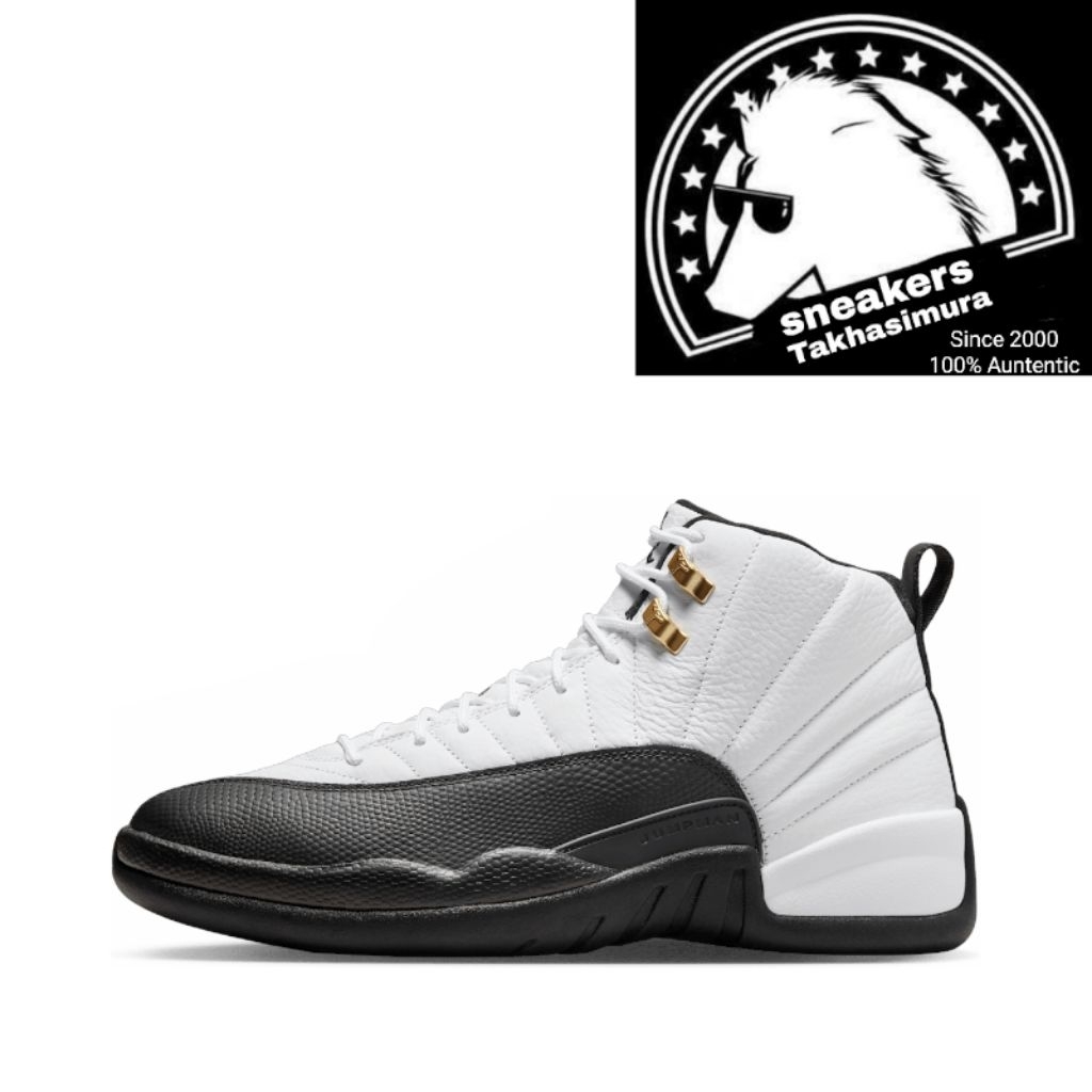 Air Jordan 12 Taxi White Black