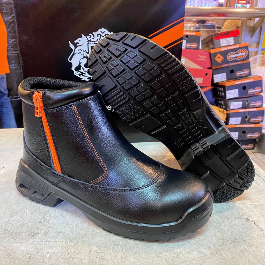 Sepatu Safety King's By Honeywell KWD 206X-(Safety Shoes) Keselamatan Kerja Proyek Model Mid-Cut Ori