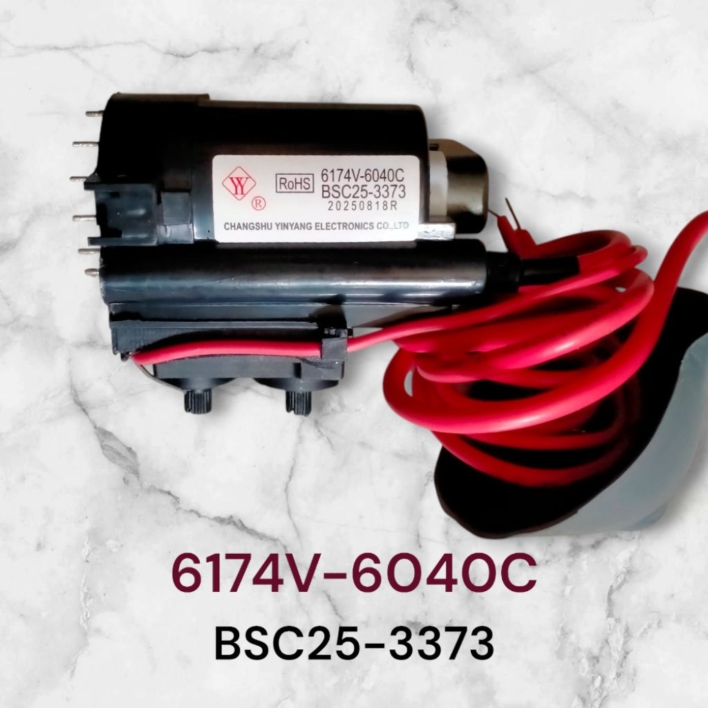 Flyback TV 6174V- 6040C / BSC25-3373 Transformator Bertegangan tinggi Untuk TV Tabung 21 inch LG Sli