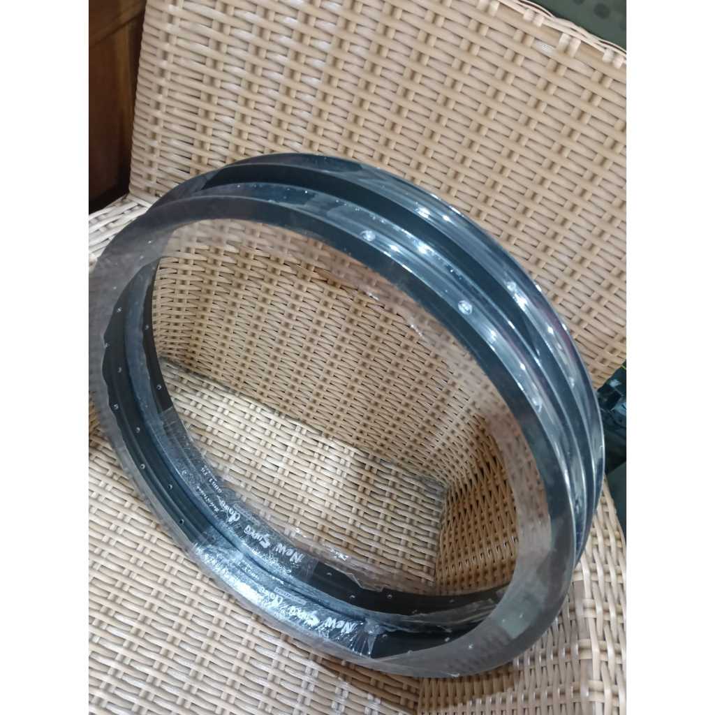 RIMS VELG SEPEDA BMX ALEXRIMS SUPRADOME 36 HOLE FULL BLACK HITAM ALLOY MADE IN TAIWAN