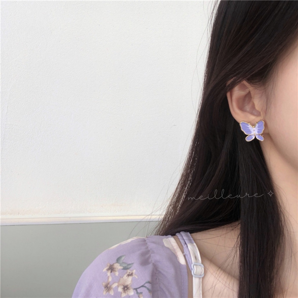Anting Korea Wanita Fashion Titanium Tusuk Jepit Panjang Tindik Stud Xuping Klip Drop Aksesoris Wani