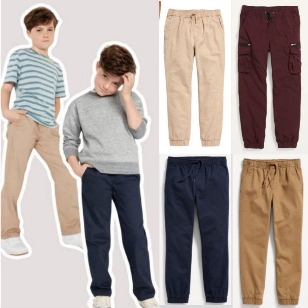 Celana Chinos Jogger Cargo Old Navy Anak 4 6 8 10 12 14 16 tahun