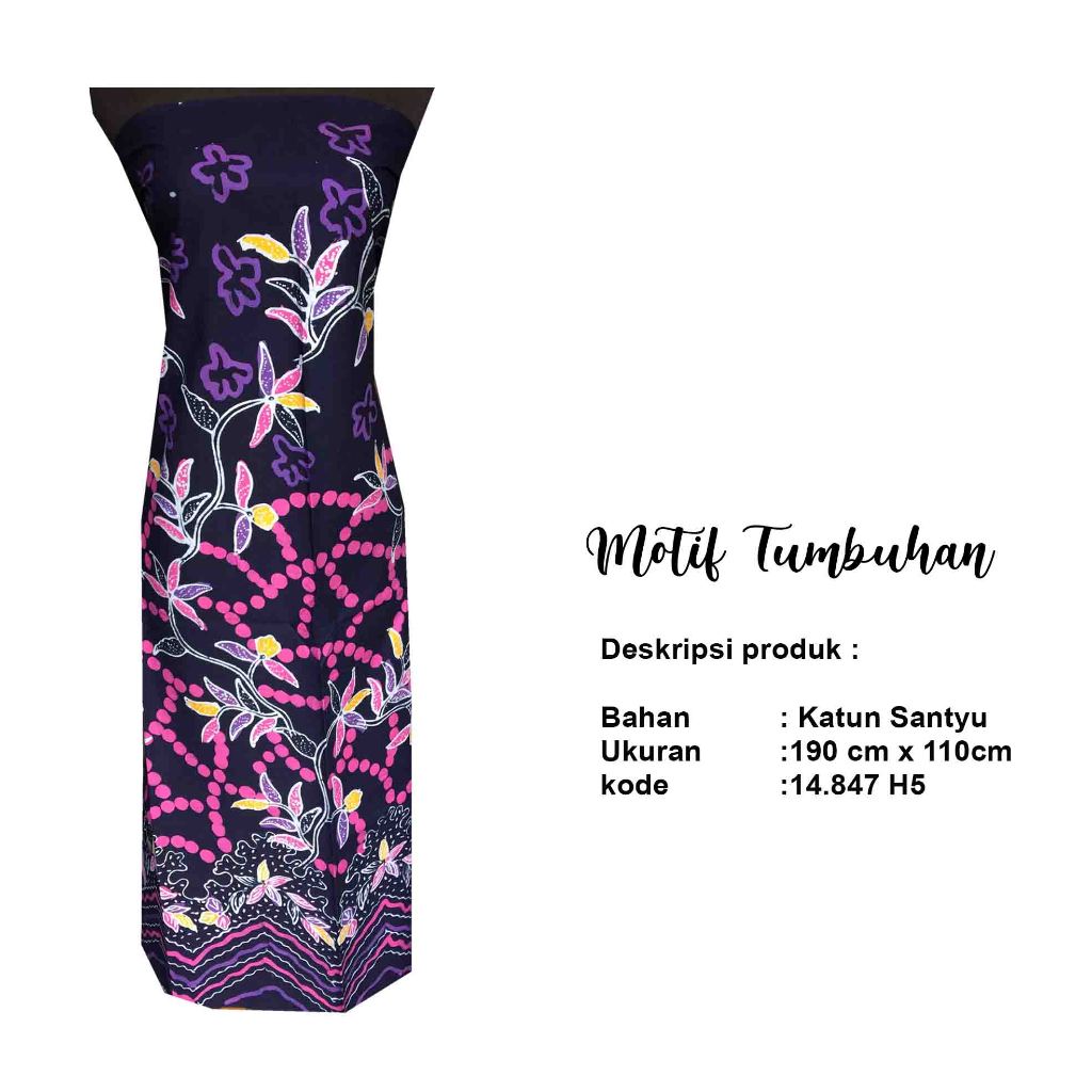 batik tumbuhan cantik - atasan batik elegan -seragam batik cantik