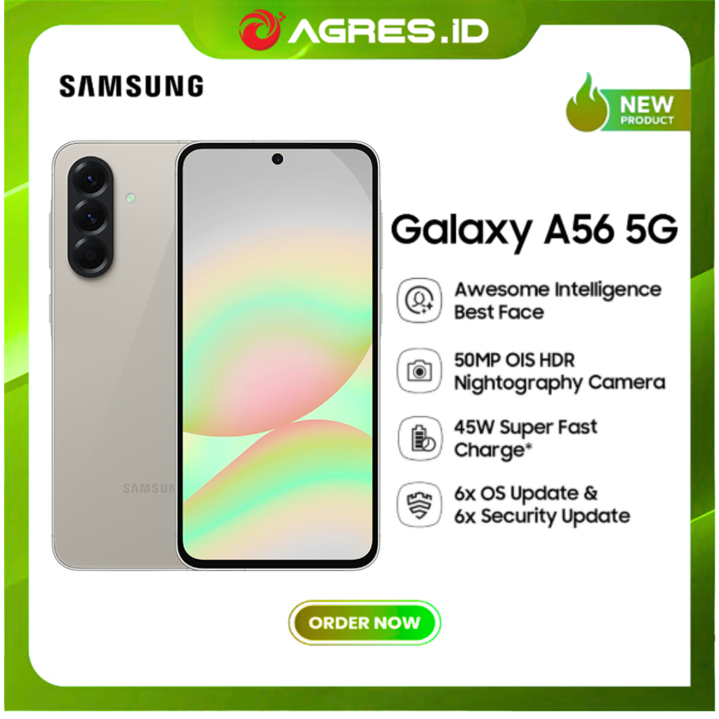 SAMSUNG GALAXY A56 5G 8GB 256GB AWESOME LIGHTGRAY