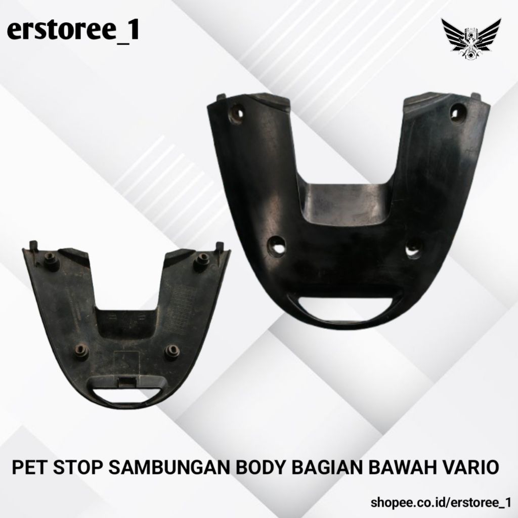PET STOP SAMBUNGAN BODI BAGIAN BAWAH HONDA VARIO LAMA 110 KARBU ORIGINAL SECOND