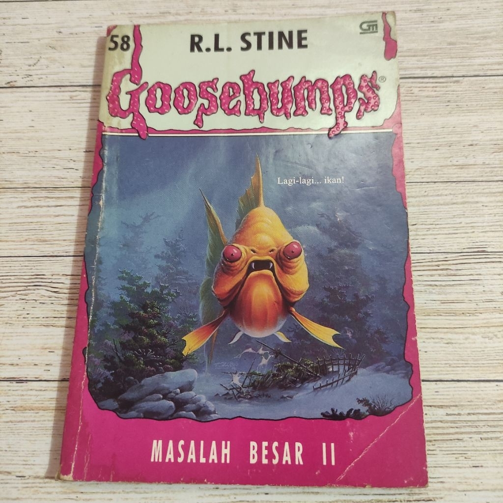 Novel goosebumps R.L.Stine - masalah besar II