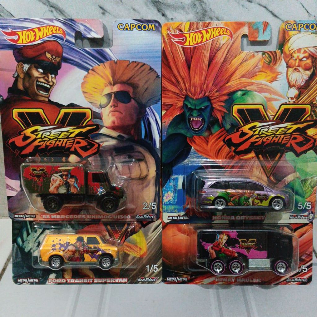 Hotwheels Street Fighter/Premium Series