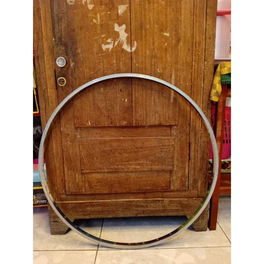 Rims 700c 36 Hole Mirip Araya CTL 385 Alloy Double Wall Vintage Klasik Sepeda Commuter Balap Jadul R