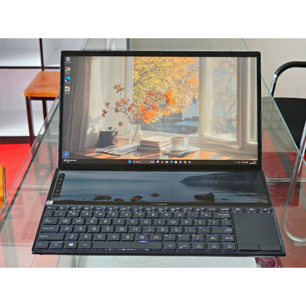 ASUS Zenbook Duo UX481FL intel Core i7 Gen 10 Ram 16 GB SSD 1 TB Nvidia MX 250 Dua Layar Touchscreen