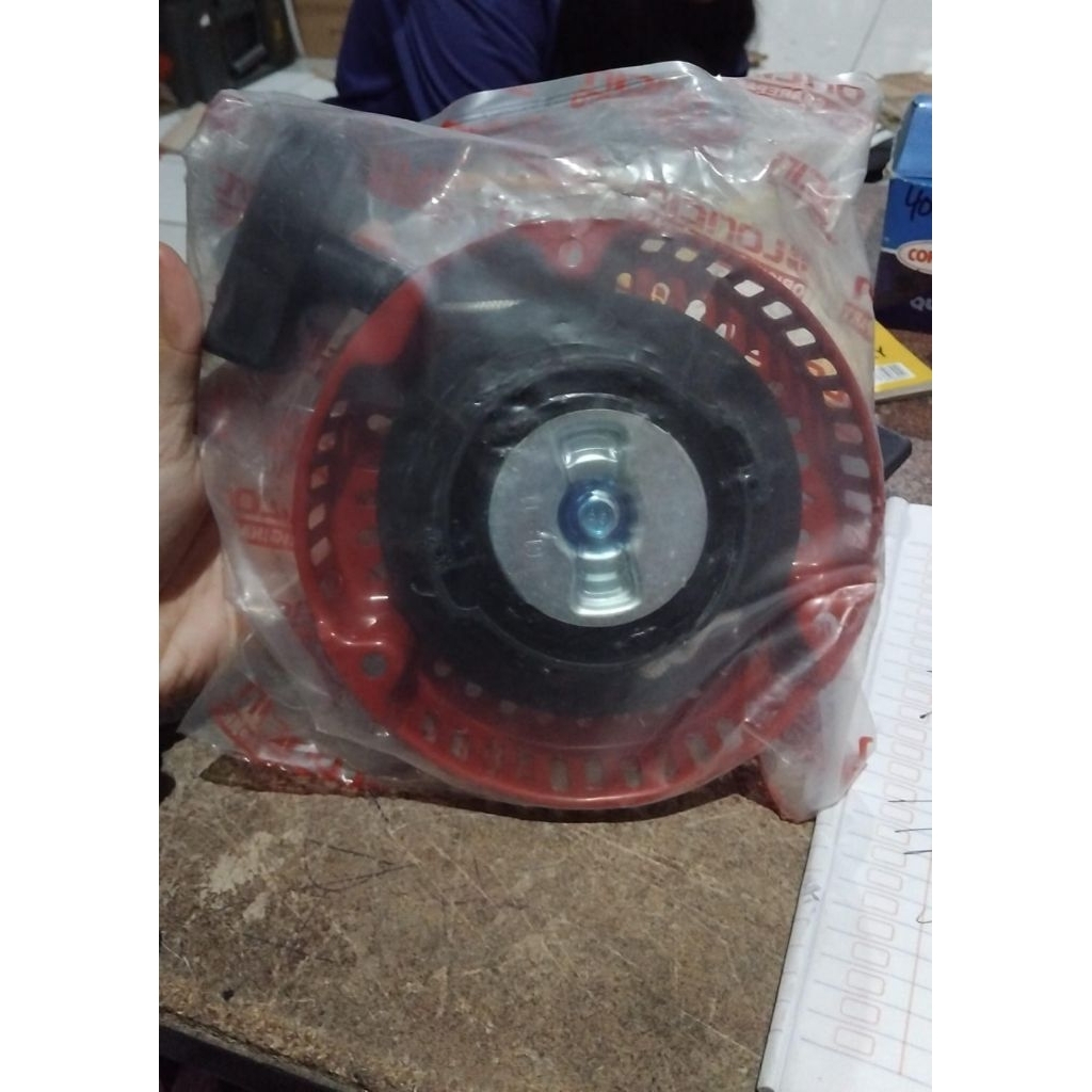 STATER ASSY MESIN GENSET LONCIN LC 1800 / RECOIL STATER ASSY MESIN GENSET MERK LONCIN TIPE LC 1800 O