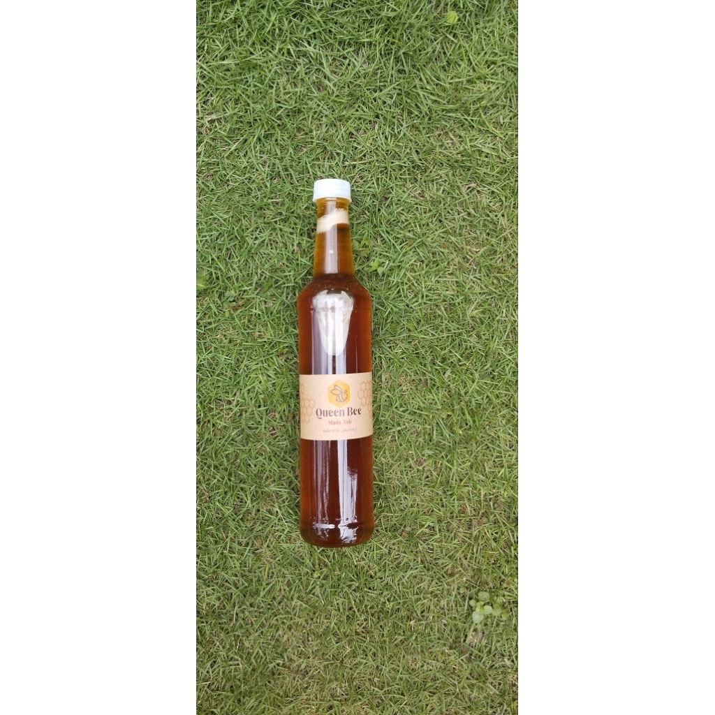 MADU ASLI 100% || 450ml || kemasan botol kaca