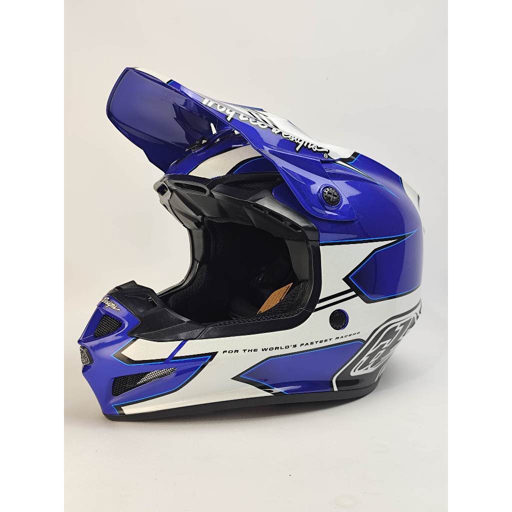 TLD HELMET SE4 MATRIX BLUE XL