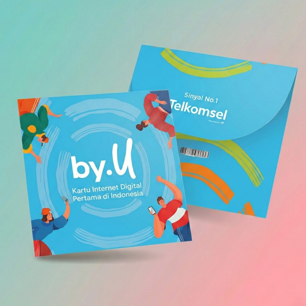 Kartu perdana telkomsel byu by.u sms otp only SIAP PAKAI